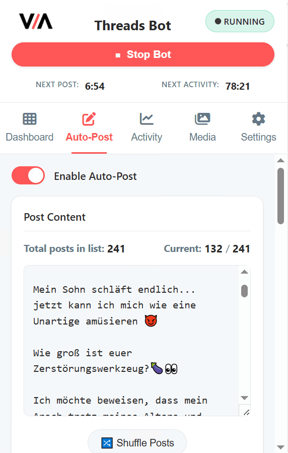 V/A Automation App